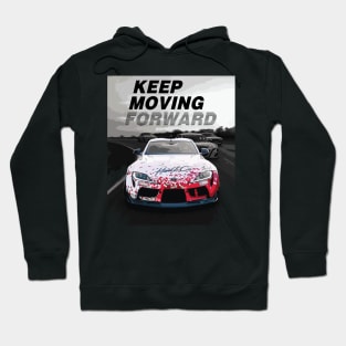 keep moving forward TJ gr supra a91 mark 5 toyota Hoodie